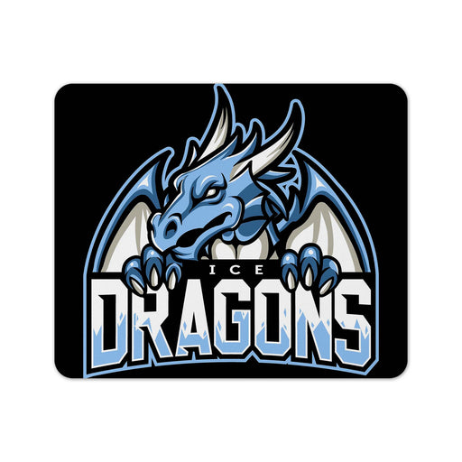 Ice Dragons Mouse Pad