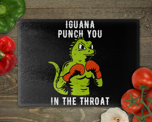 Iguana Punch You Cutting Board