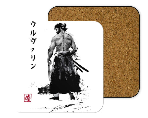 Immortal Samurai Sumie Coasters