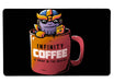 Infinity Coffee Large Mouse Pad