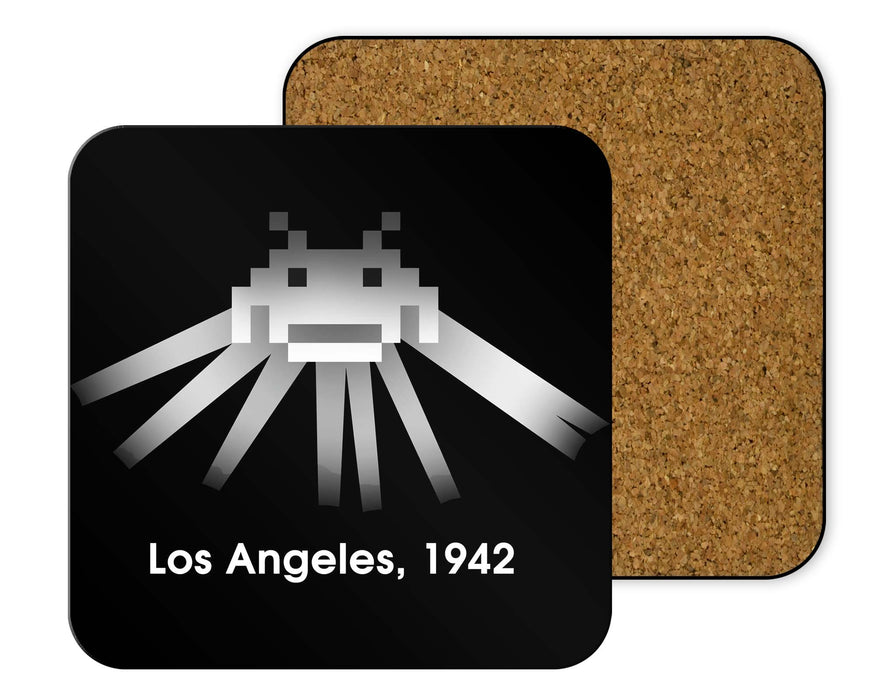 Invaders In Los Angeles Coasters