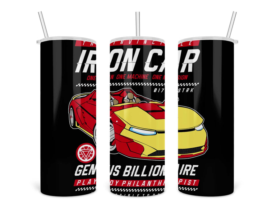 Iron Car Double Insulated Stainless Steel Tumbler