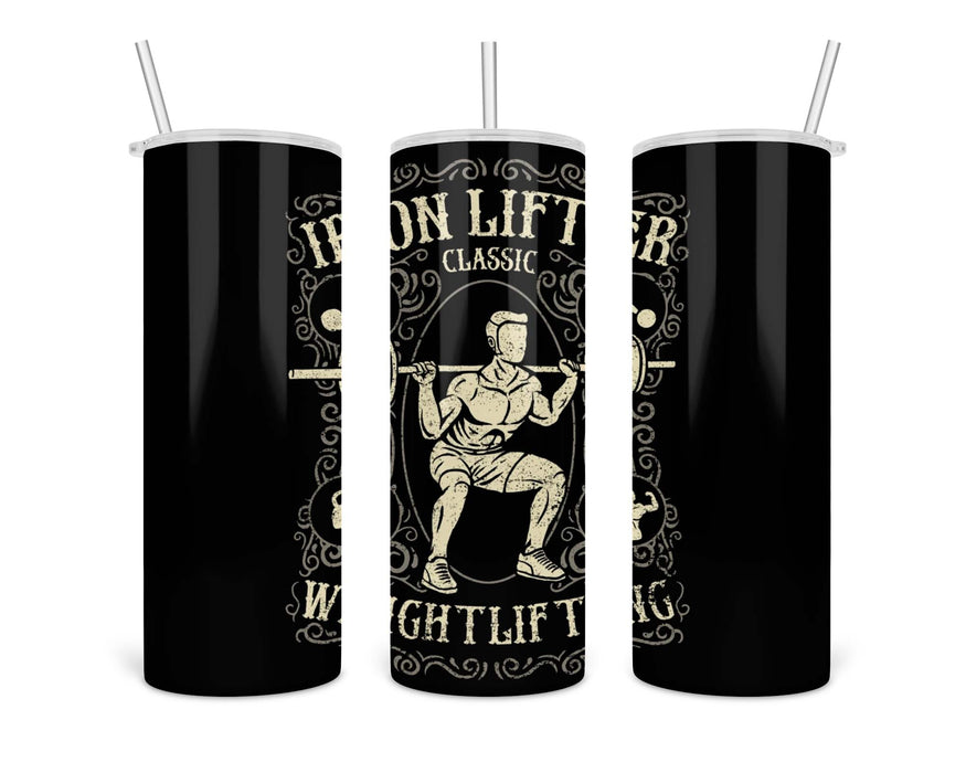 Iron Lifter Double Insulated Stainless Steel Tumbler
