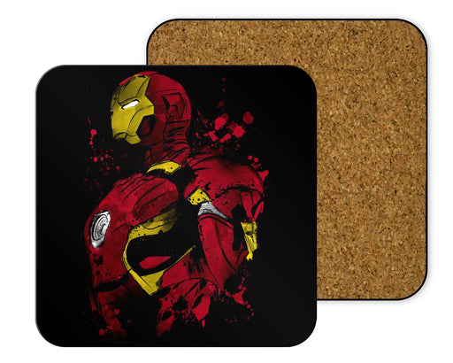 Iron Watercolor Coasters