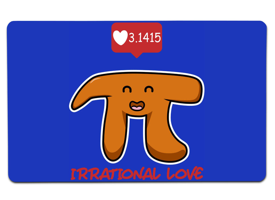 Irrational Love Large Mouse Pad