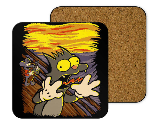 Itchy Scream Coasters