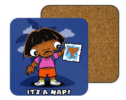 Its A Map Coasters