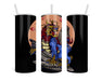 Japanese Lion Tattoo Double Insulated Stainless Steel Tumbler
