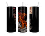 Japanese Tiger Courage Tattoo Double Insulated Stainless Steel Tumbler