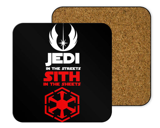 Jedi In The Streets Sith Sheets Coasters