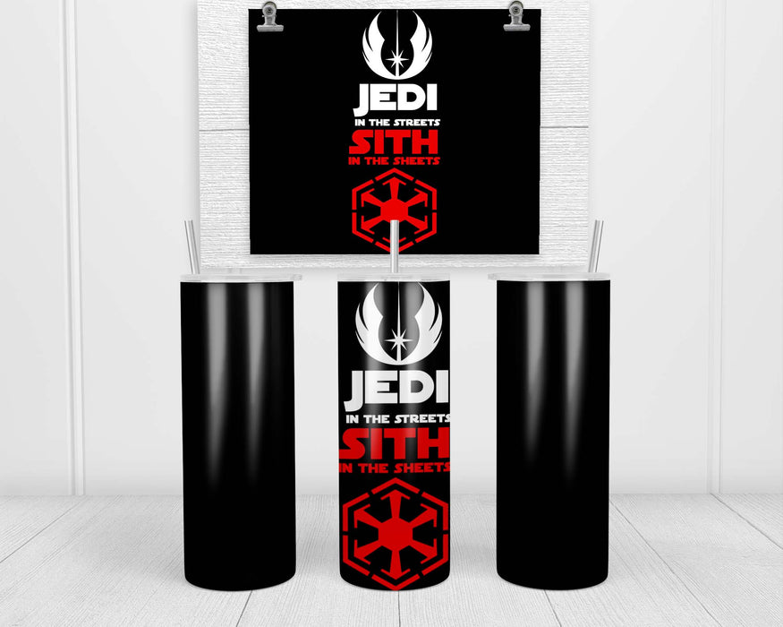 Jedi In The Streets Sith Sheets Double Insulated Stainless Steel Tumbler
