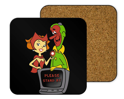 Jetsons Wandavision Coasters