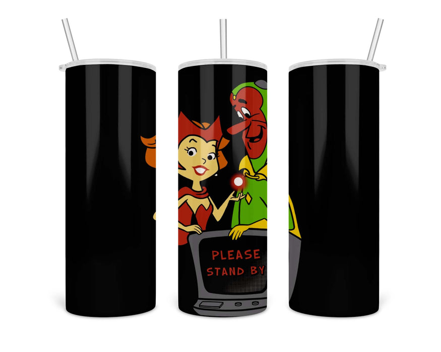 Jetsons Wandavision Double Insulated Stainless Steel Tumbler