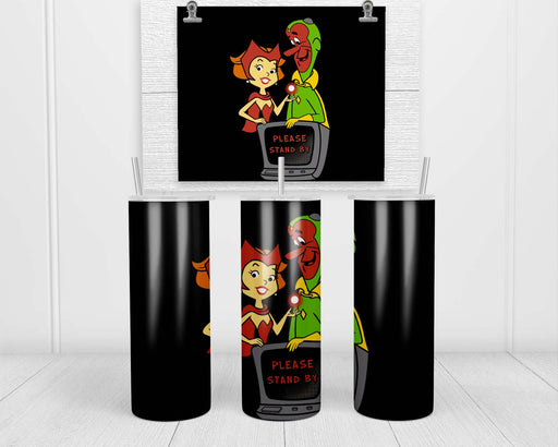 Jetsons Wandavision Double Insulated Stainless Steel Tumbler