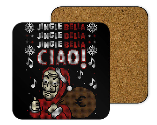 Jingle Bella Ciao Coasters