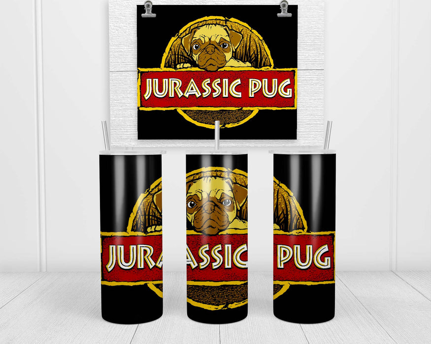 Jurassic pug Double Insulated Stainless Steel Tumbler