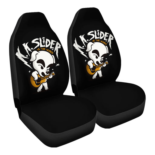 K Slider vs The World Car Seat Covers - One size