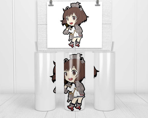 Kancolle Chibi 4 Double Insulated Stainless Steel Tumbler