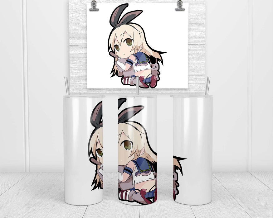 Kancolle Chibi 7 Double Insulated Stainless Steel Tumbler