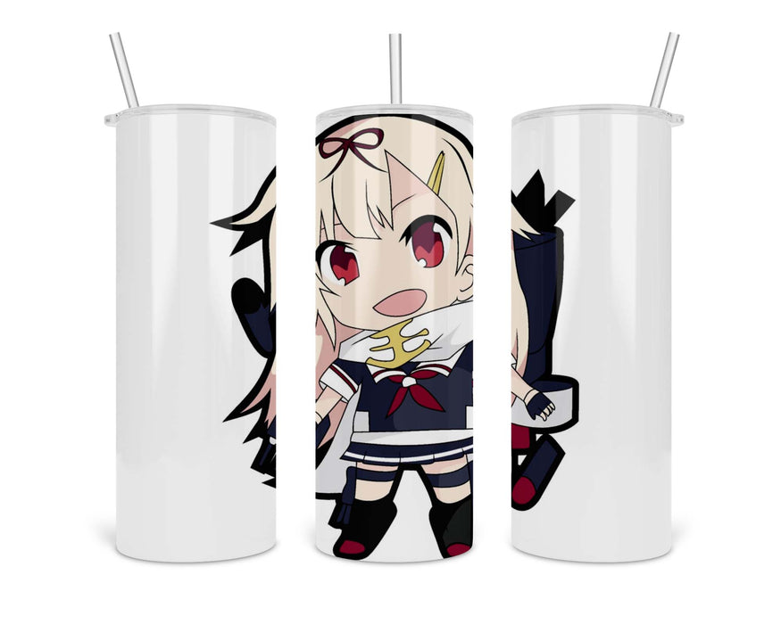 Kancolle Chibi 9 Double Insulated Stainless Steel Tumbler