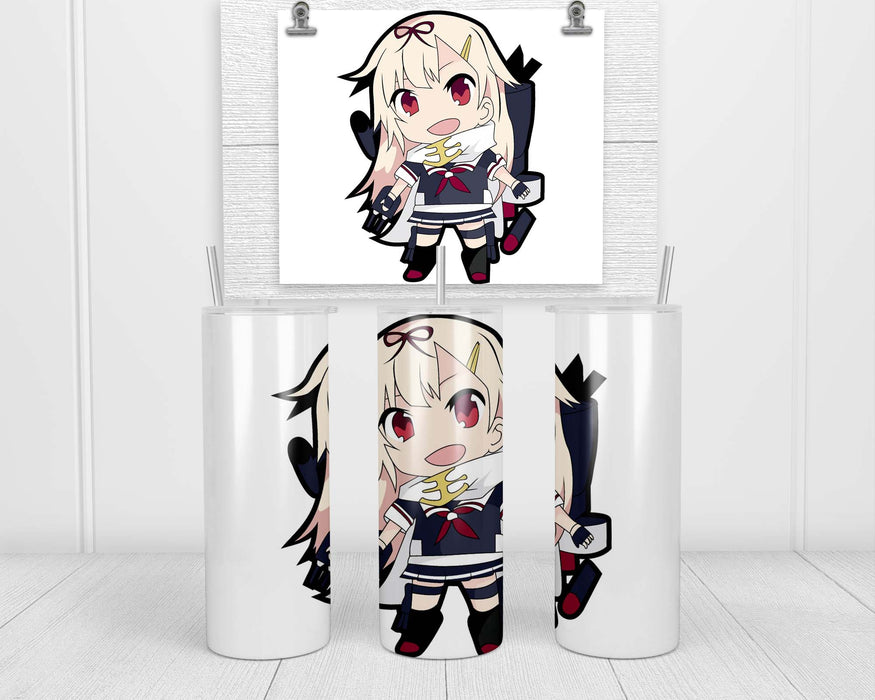 Kancolle Chibi 9 Double Insulated Stainless Steel Tumbler