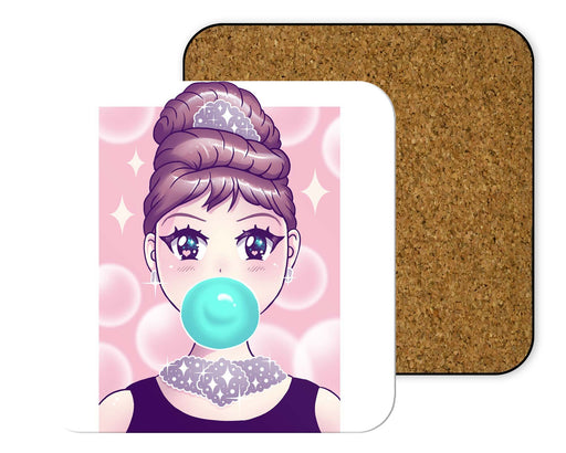 Kawaii Bubble Gum Coasters