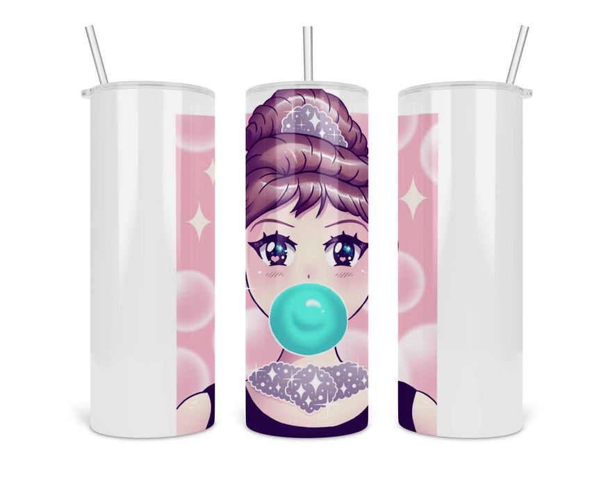 Kawaii Bubble Gum Double Insulated Stainless Steel Tumbler