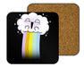 Kawaii Cloud Coasters