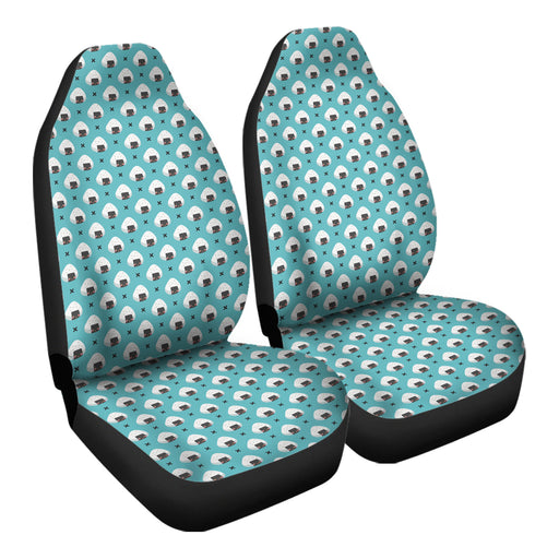 Kawaii Food Patterns 5 Car Seat Covers - One size
