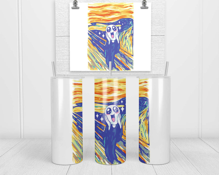 Kawaii Scream Double Insulated Stainless Steel Tumbler