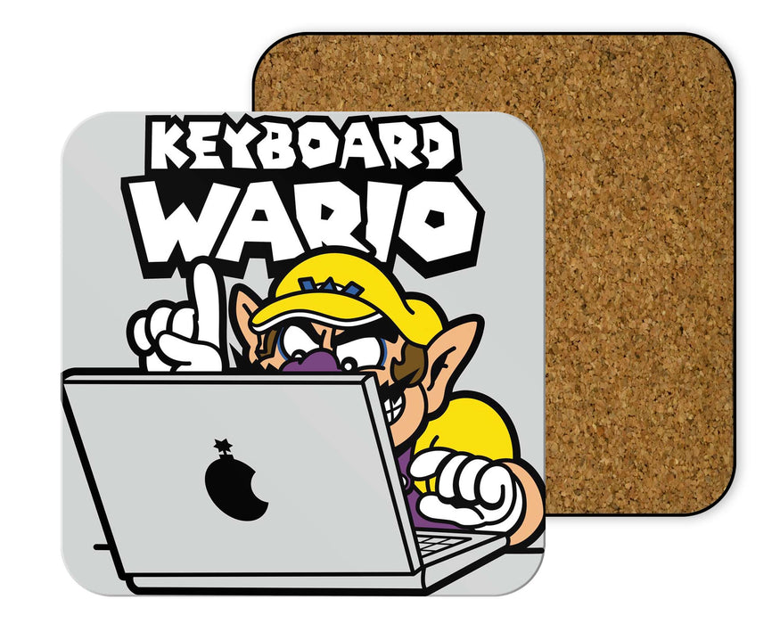 Keyboard Wario Coasters