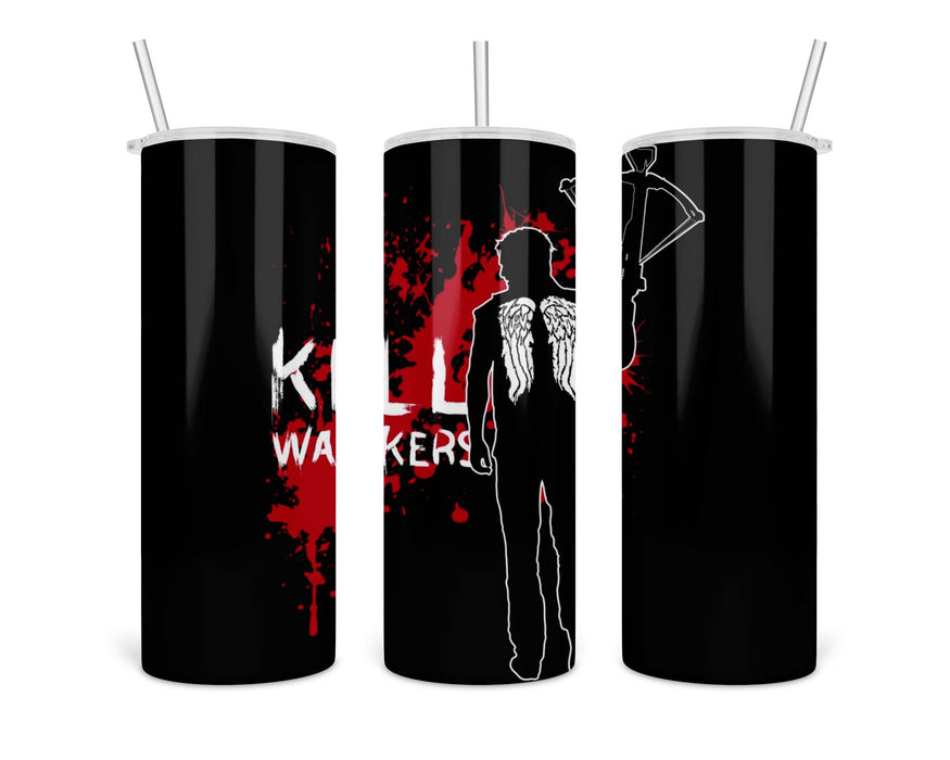 Kill Walkers Crossbow Double Insulated Stainless Steel Tumbler