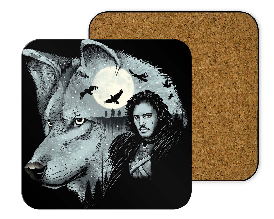 King Of Dire Wolves Coasters