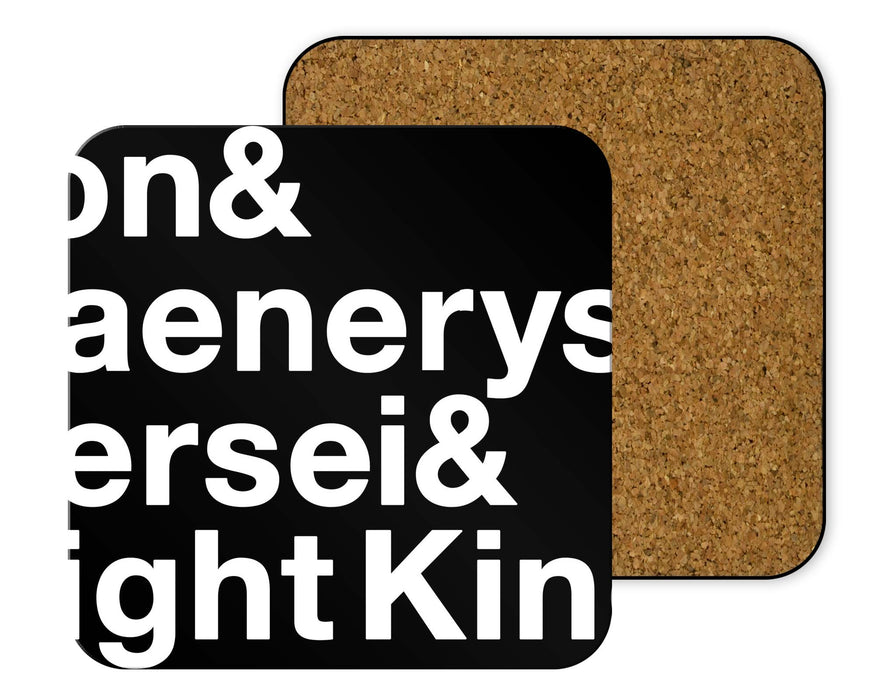 Kings And Queens Coasters