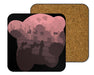 Kirby Silhouette Coasters
