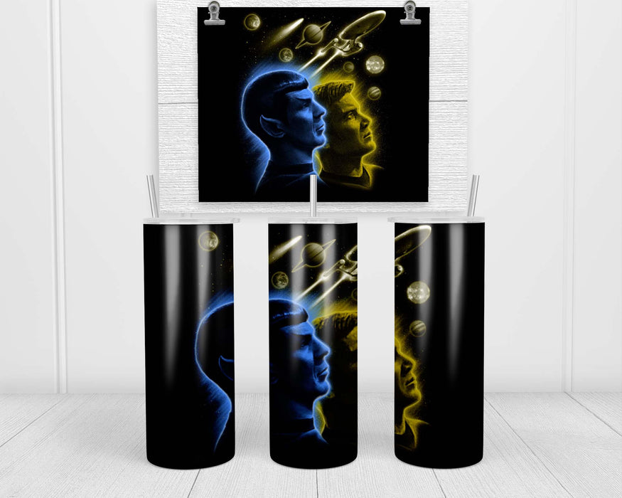 Kirk Spock Double Insulated Stainless Steel Tumbler