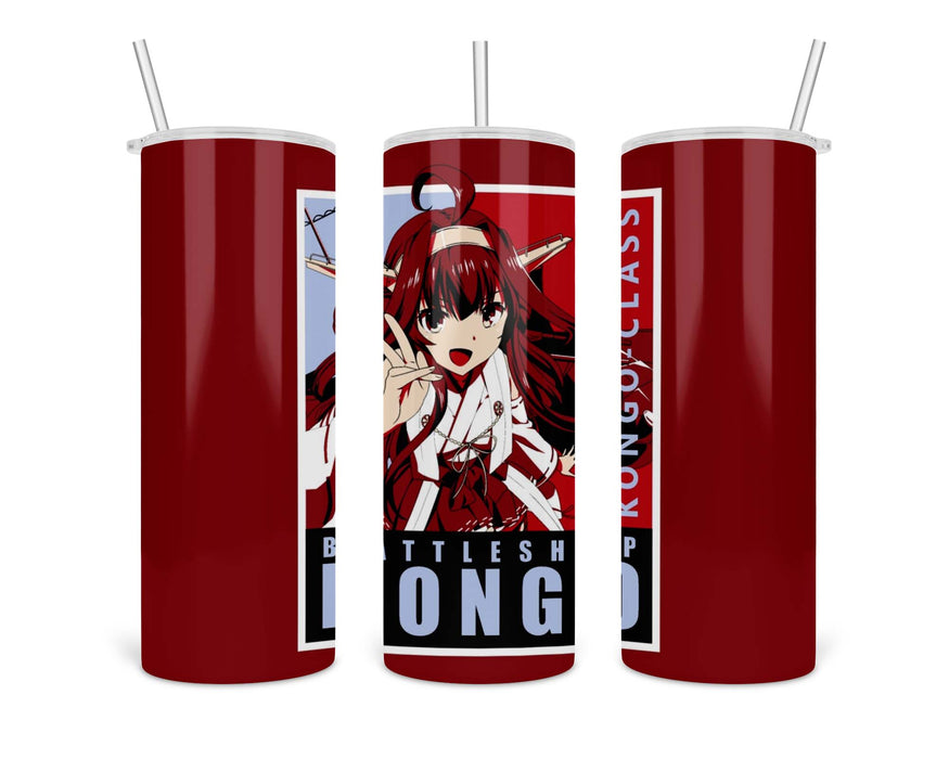 Kongou Kancolle Double Insulated Stainless Steel Tumbler