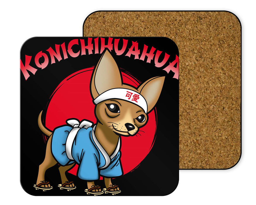 Konichihuahua Coasters