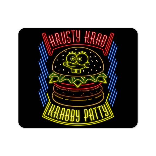 Krusty Krab Krabby Patty Mouse Pad