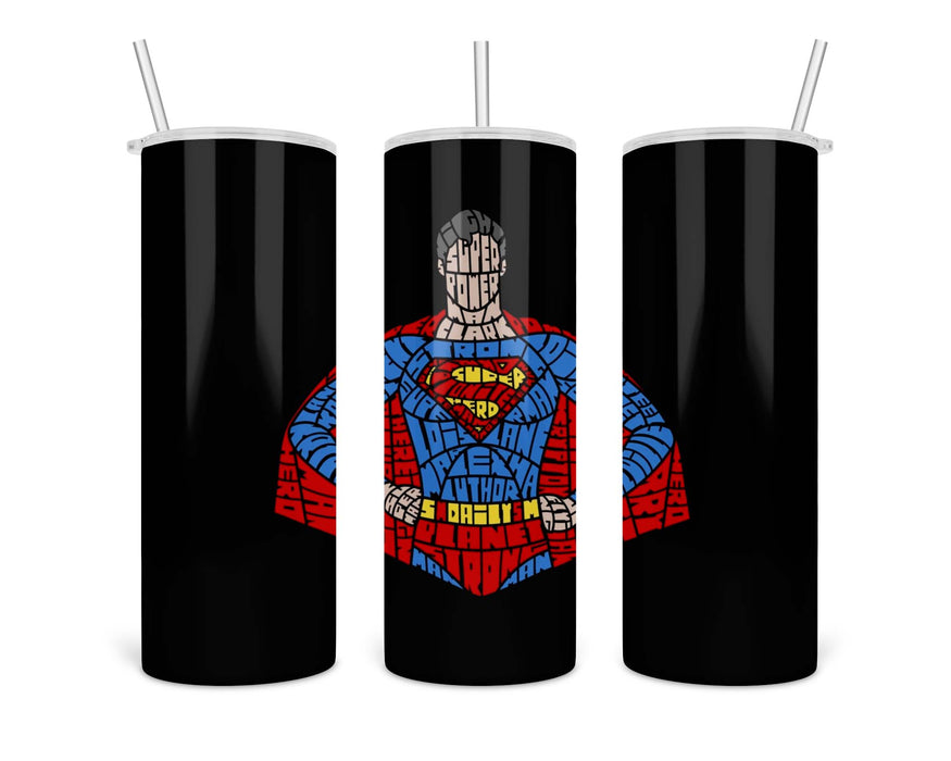 Kryptonian Double Insulated Stainless Steel Tumbler