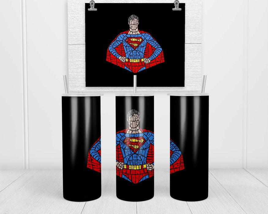Kryptonian Double Insulated Stainless Steel Tumbler