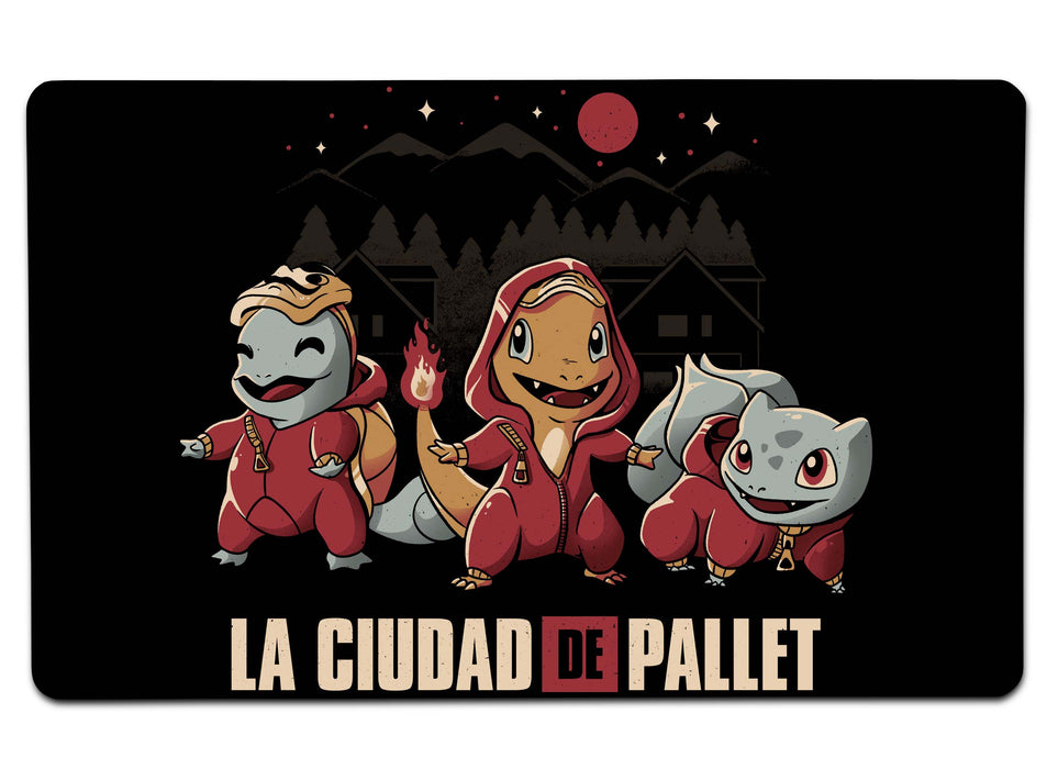 La Ciudad De Pallet Large Mouse Pad