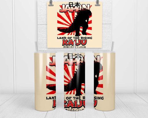 Land Of The Rising Kaiju Double Insulated Stainless Steel Tumbler