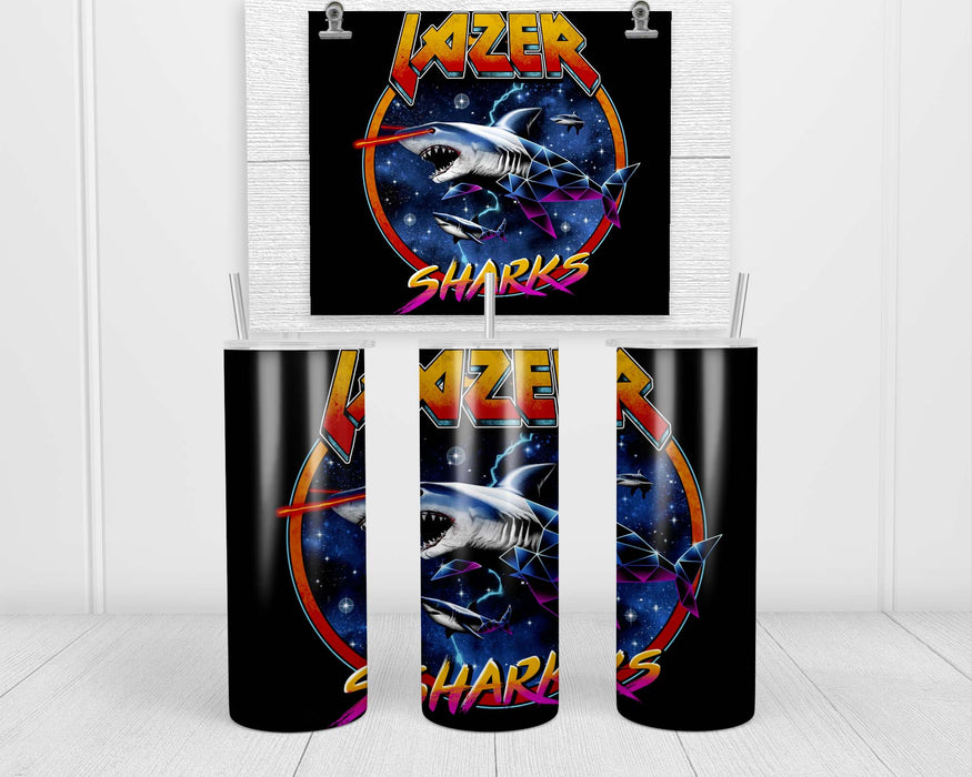 Lazer Shark Double Insulated Stainless Steel Tumbler