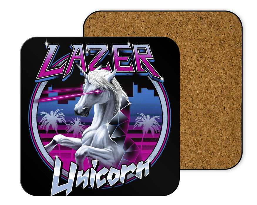 Lazer Unicorn Coasters