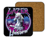 Lazer Unicorn Coasters