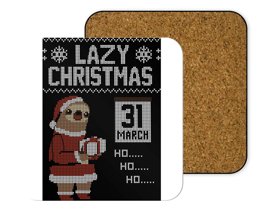 Lazy Christmas Coasters