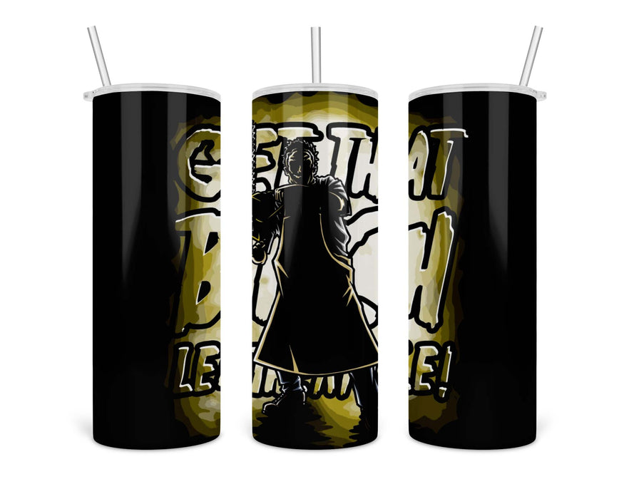 Leatherface Silhouette Double Insulated Stainless Steel Tumbler