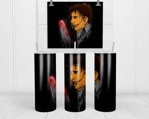 Leatherface Double Insulated Stainless Steel Tumbler