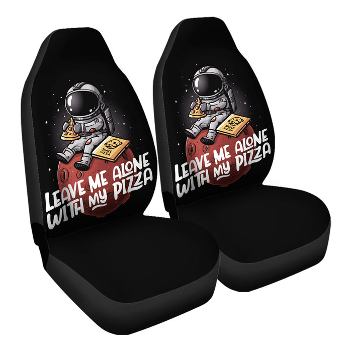 Leave Me Alone With My Pizza Car Seat Covers - One size